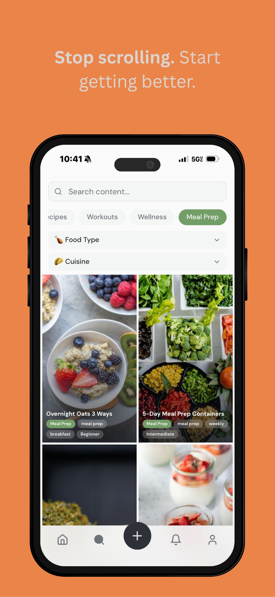 Reelwell discover feed